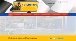 Desktop Screenshot of lrmotos.com.br