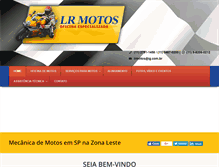Tablet Screenshot of lrmotos.com.br